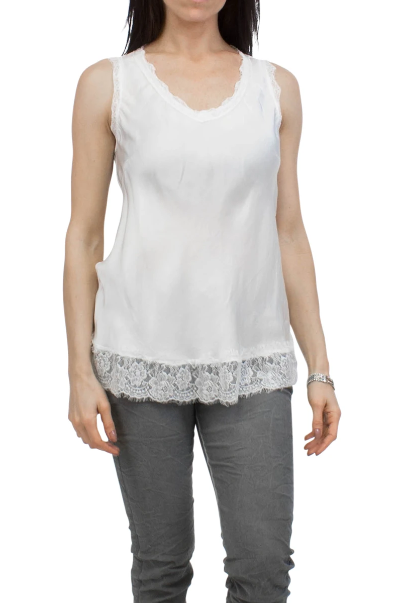 Love is like a Dress_-_Blouse Lace Italian_-_White