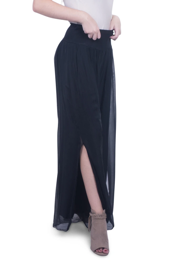 Love is like a Dress_-_Pants Silk Italian_-_Black